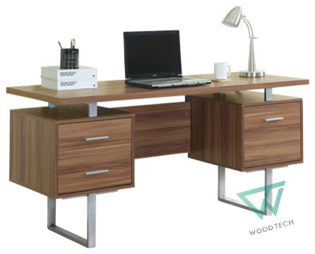 Bàn làm việc gỗ óc chó WT - 00018