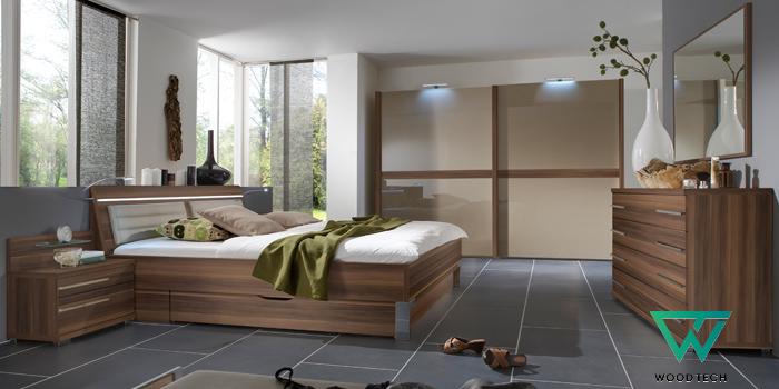 Tủ quần áo gỗ óc chó phong cách hiện đại WT - 00010 Tủ quần áo gỗ óc chó phong cách hiện đại WT - 00010